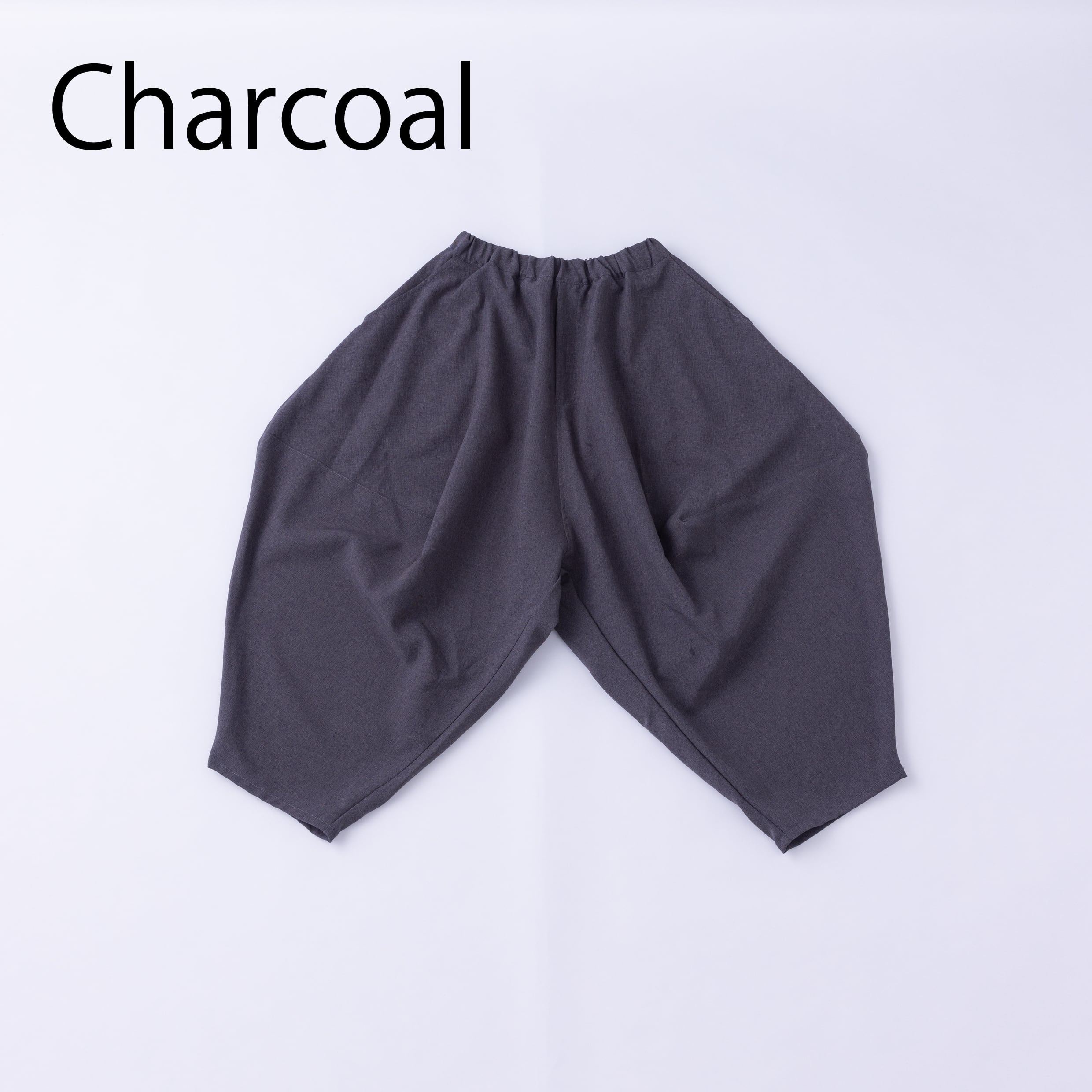 〈 nunuforme 25SS 〉 ポインテッドパンツ / Charcoal / Women's