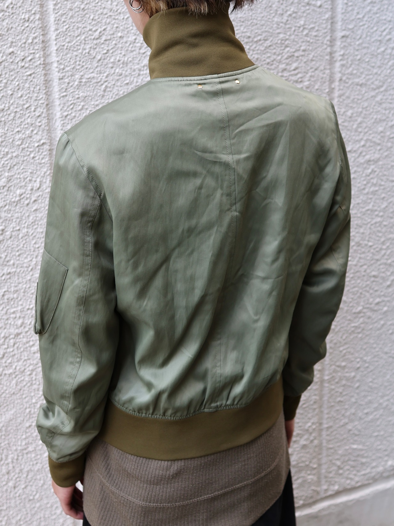 【paul smith】coloring stand collar blouson