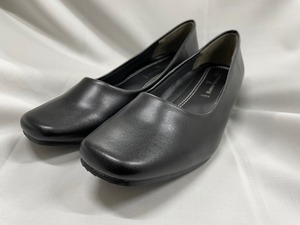 ビジネスパンプス　Romeo Valentino　3370　ブラック　ヒール　3.5cm