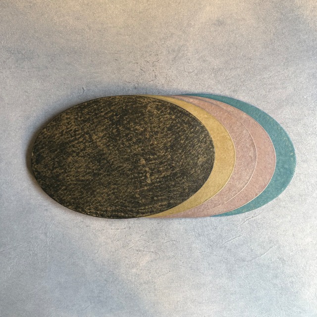 紙漉キハタノ   敷板 オーバル 大 (特)