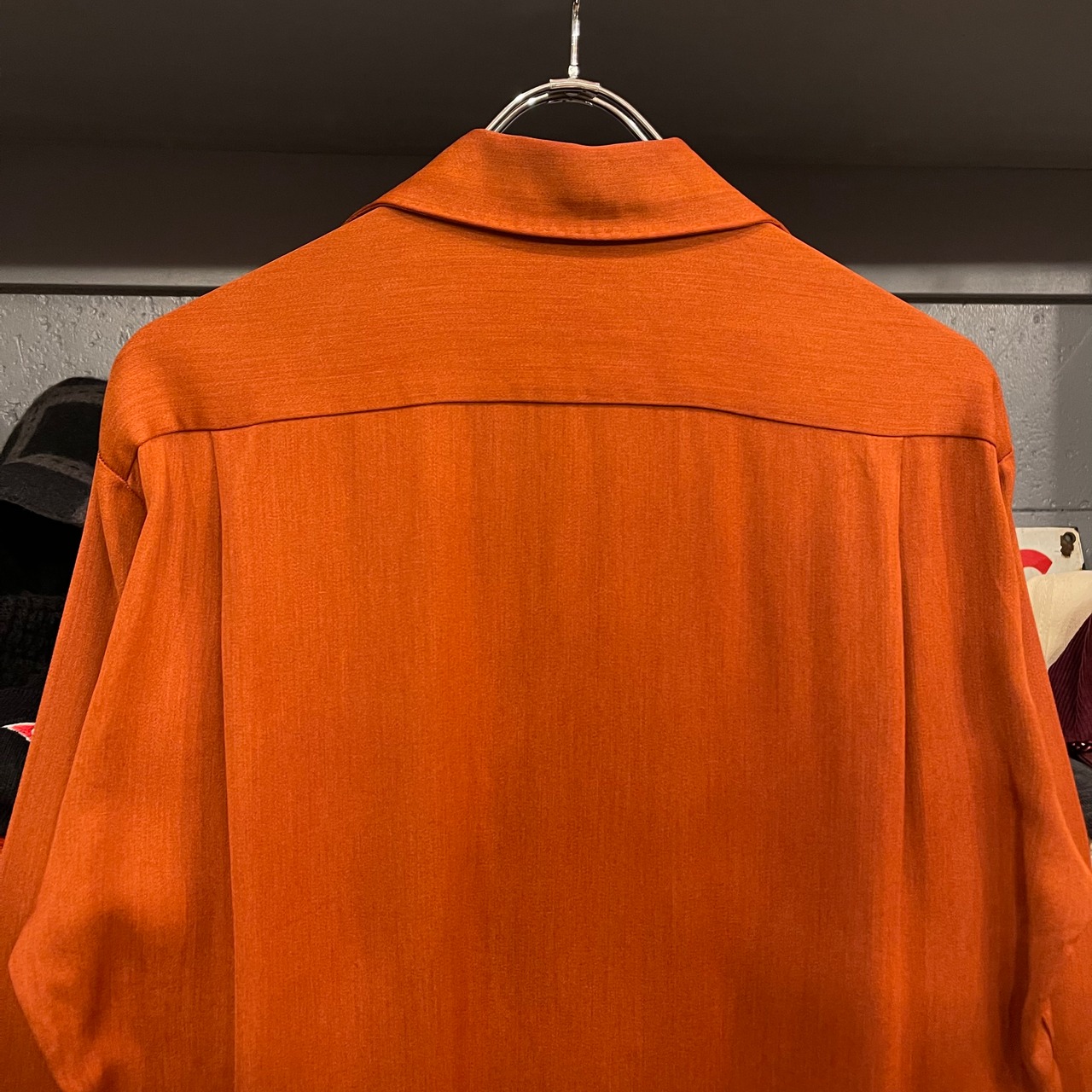40s Del Mar L/S Rayon Open Collar Shirt | VOSTOK