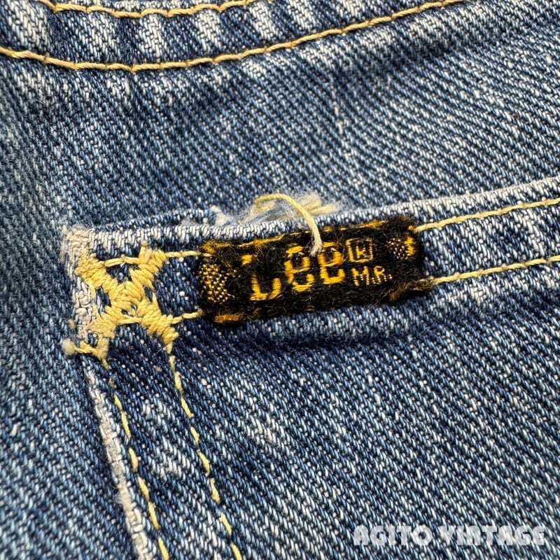 60's~ Lee RIDERS リーライダース 101Z デニム サイド黒タグ TALON