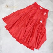 社交ダンス 衣装 スタンダード スカート レッスンウェア レディース レッド系 Fantasy ファンタジー 赤 無地 練習着 編み上げ フォーマル スカート 衣装 ゆらめく 赤色 ダンス 衣装 日本製 フォーマルウェア 練習着 レディース スカート 大人 練習用 スカート 伸縮性 おしゃれ 編み上げデザイン ダンスレッスン 社交ダンス 女性用 スタイルアップ コーディネート セットアップ