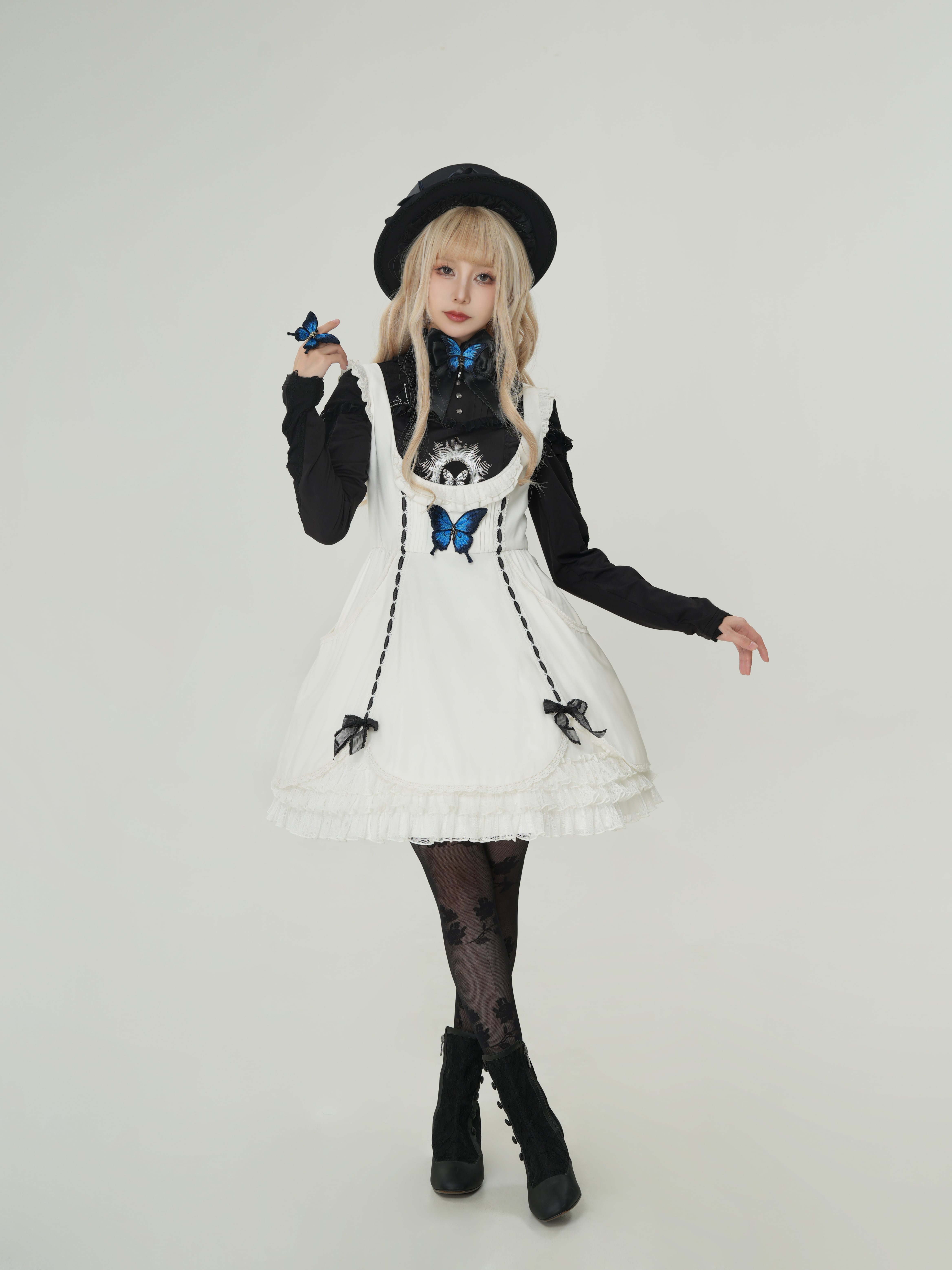 星箱Works ユリシスファンタジー スカラップジャンパースカート ユリシスファンタジー スカラップジャンパースカート | HoshibakoWorks