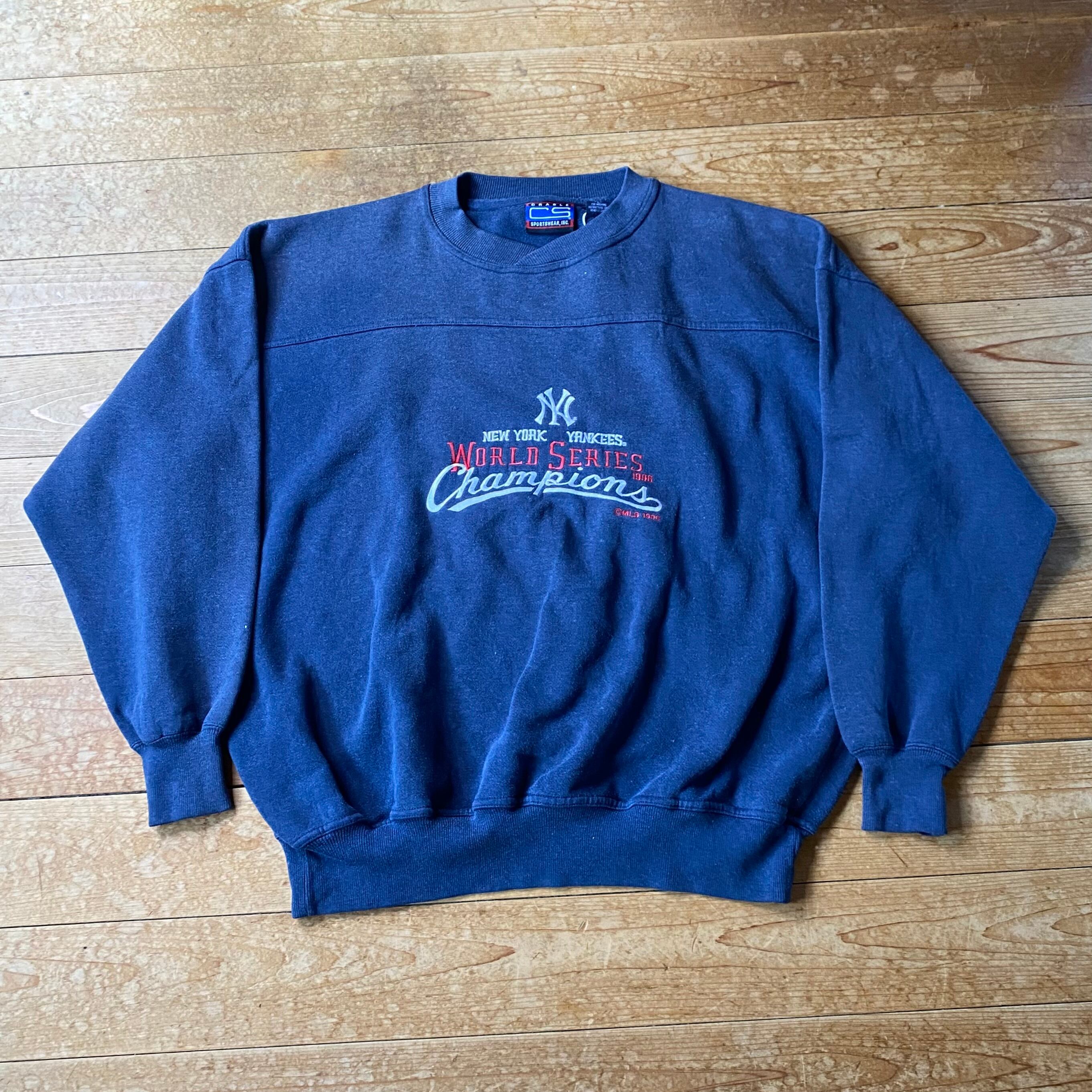 90\u0027s New York YANKEES 1996\u0027s World Series champion sweat 