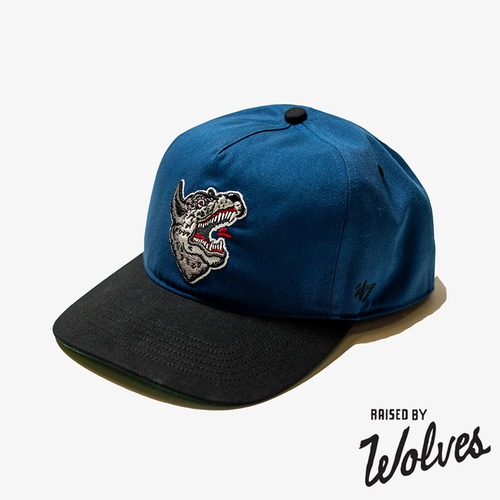 【RAISED BY WOLVES/レイズドバイウルブス】47 SOUVENIR HITCH LC キャップ / NAVY / FW25-13517 セール対象外