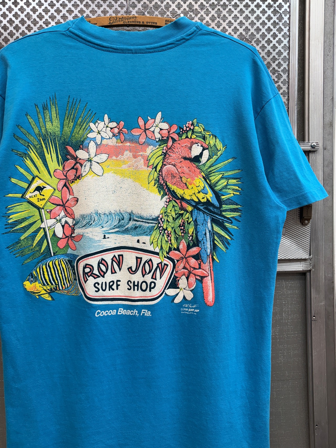 80s RON JON SURF SHOP / Hanes BEEFY-T made in usa・画像2