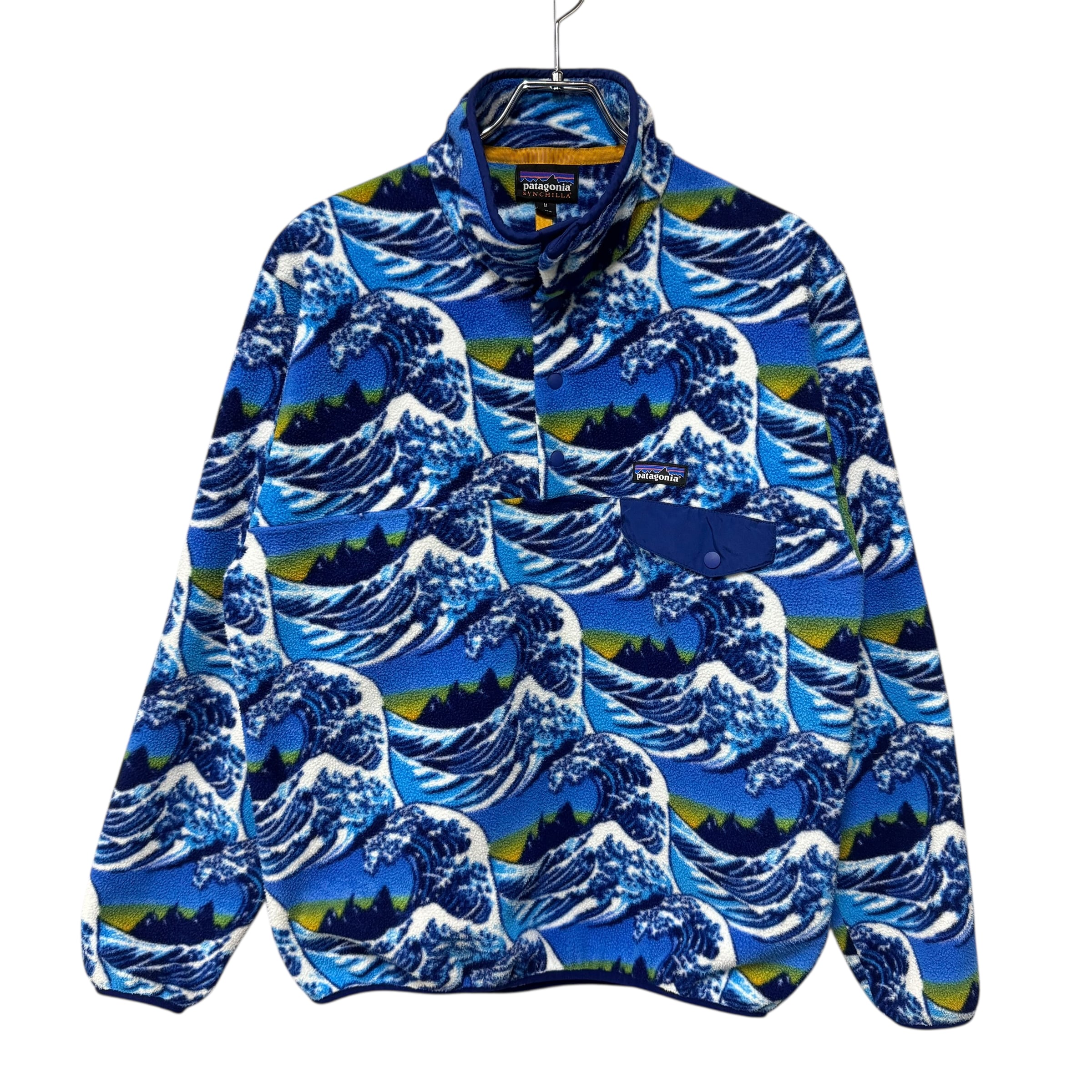 Patagonia パタゴニア シンチラスナップT 葛飾北斎 HOKUSAI S | 古着屋