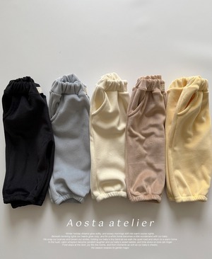 【予約】aosta ) Warm pants