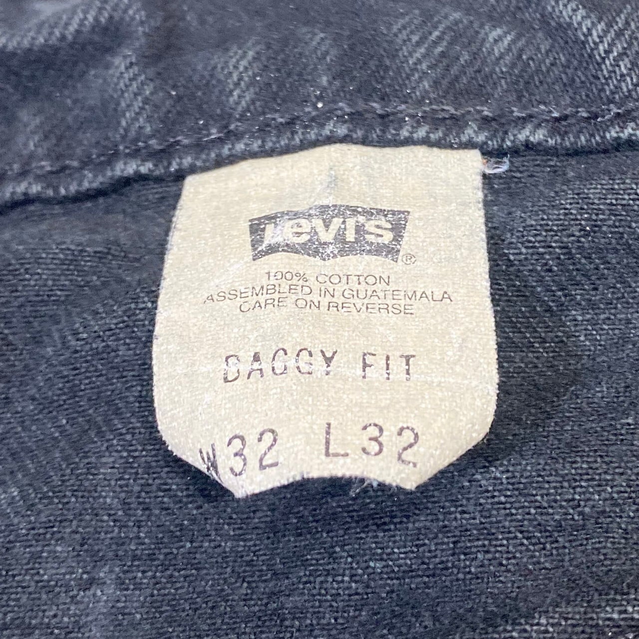 90年代 90s Levi's リーバイス L2 BAGGY FIT ワイド バギー デニム