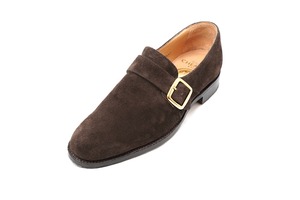 【CHEANEY】WALTER Monk Strap BRN Suede 7 (Second Hand)