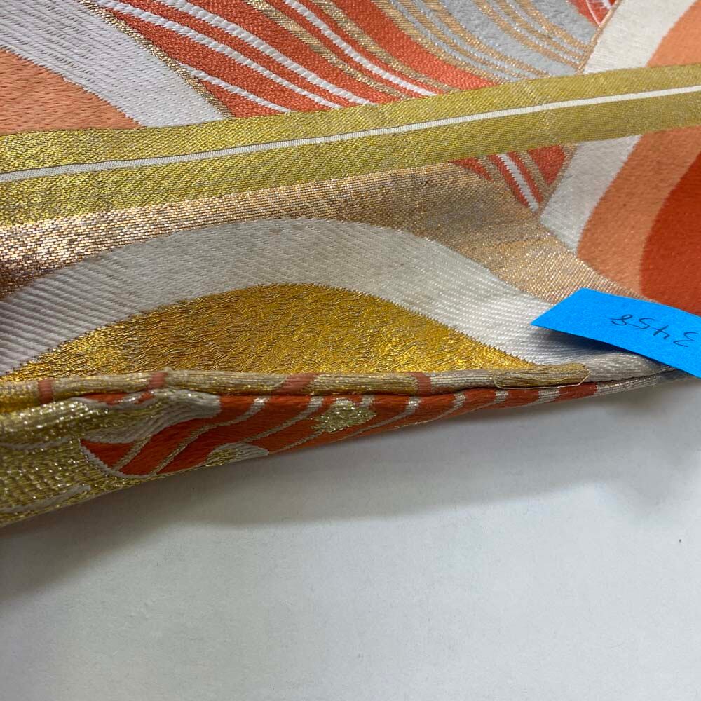 丸帯 アンティーク ヴィンテージ 金帯 400cm 花嫁衣装 貸衣装 中古