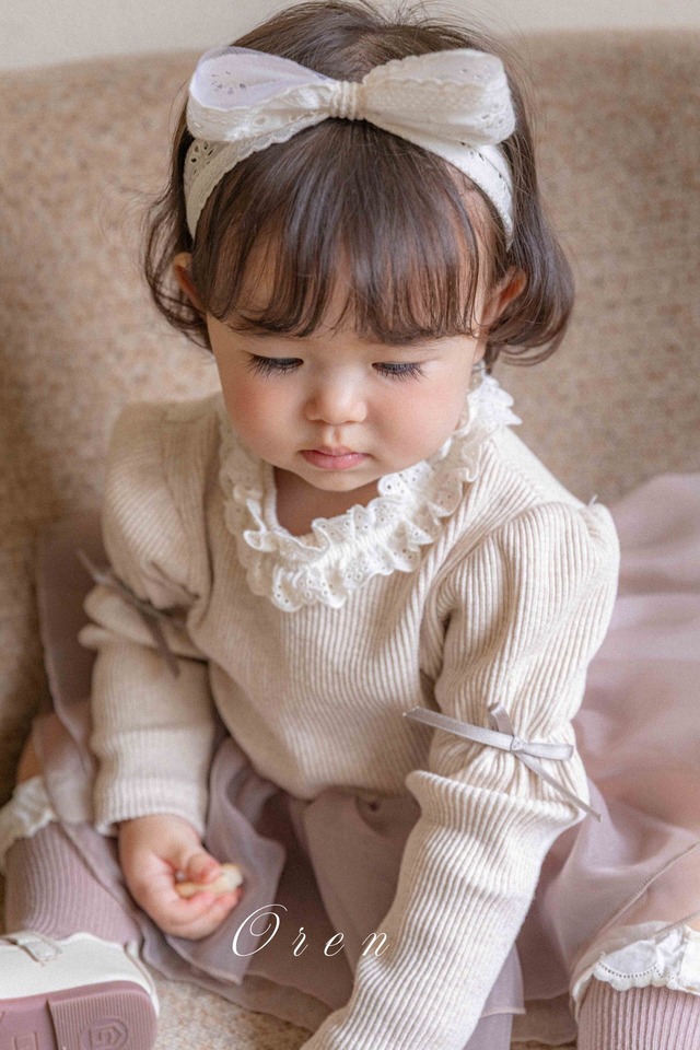 ラスト1 blackS【即納】<OREN>  Marinette organza suit