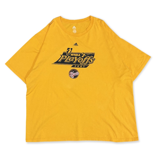 WNBA インディアナ・フィーバー 2007 プレーオフ プリントTシャツ adidas