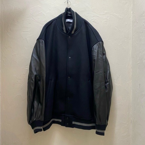 Graphpaper　グラフペーパー　22AW　Scale Off Melton Stadium Jacket　スタジャン　SIZE　2　【代官山04】