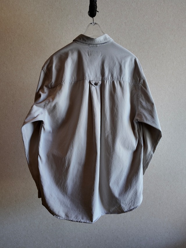 1980s EDDIE BAUER COTTON PIQUE SHIRT