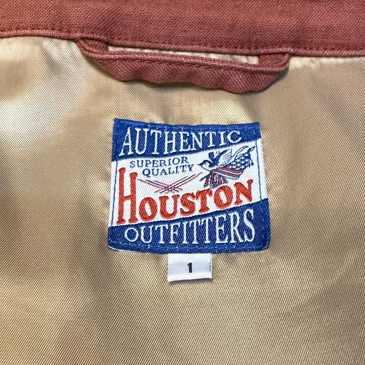 【HOUSTON woman/ヒューストン ウーマン 5037W BACK SATIN SHORT VIETNAM JACKET / バックサテンショートベトナムジャケット】