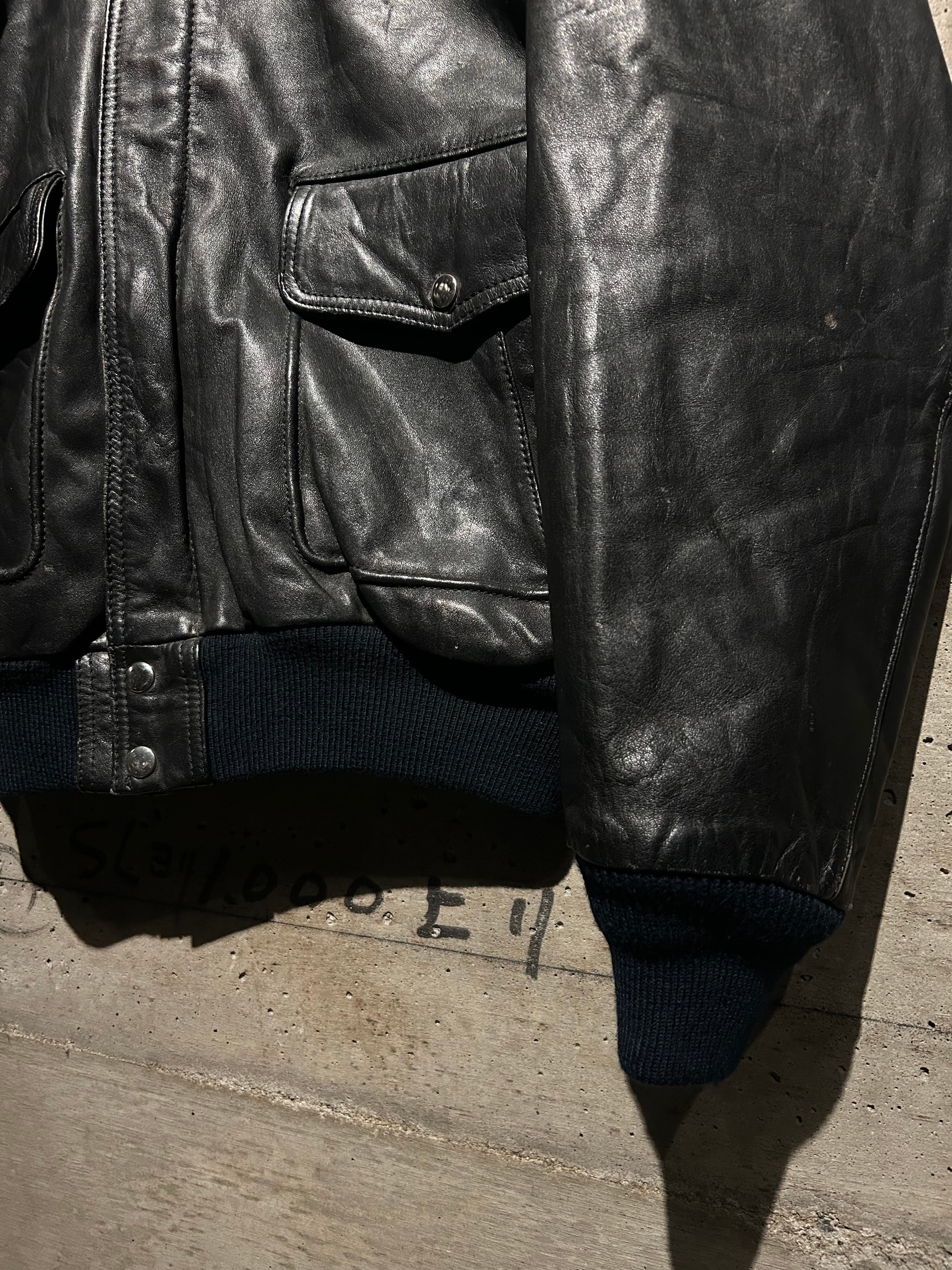 Caka】“Harley Davidson × Hein Gericke” G-1 Type Leather Flight