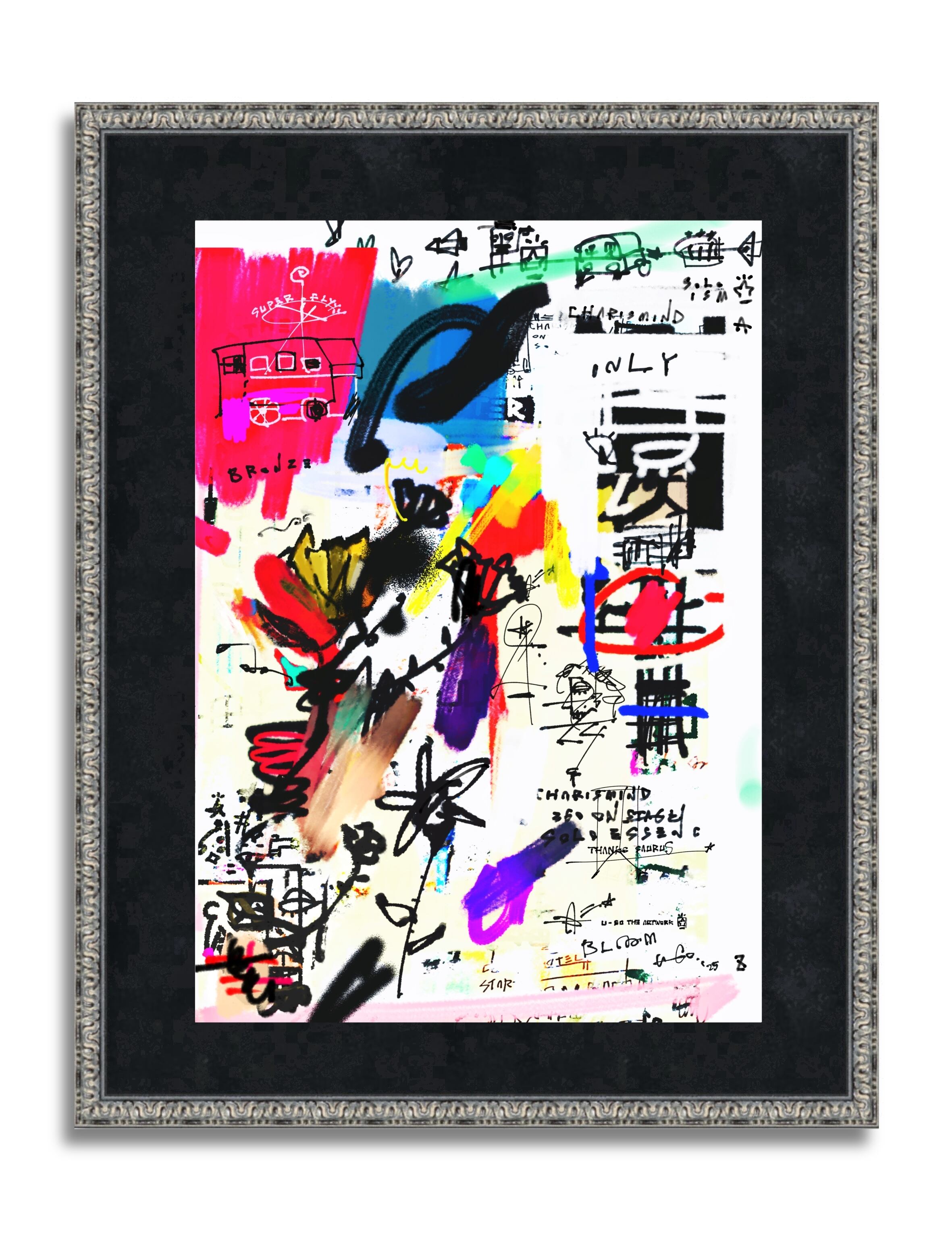 ﾌﾚｰﾑ込み「U-GO THE ARTWORK」ｸﾞﾗﾌｨﾃｨ ｲﾝﾃﾘｱ | U-GO THE ARTWORK