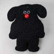 < HARUNA AOKI > しゃぼんぼんのぬいぐるみ - いぬぼんナイトスカイ