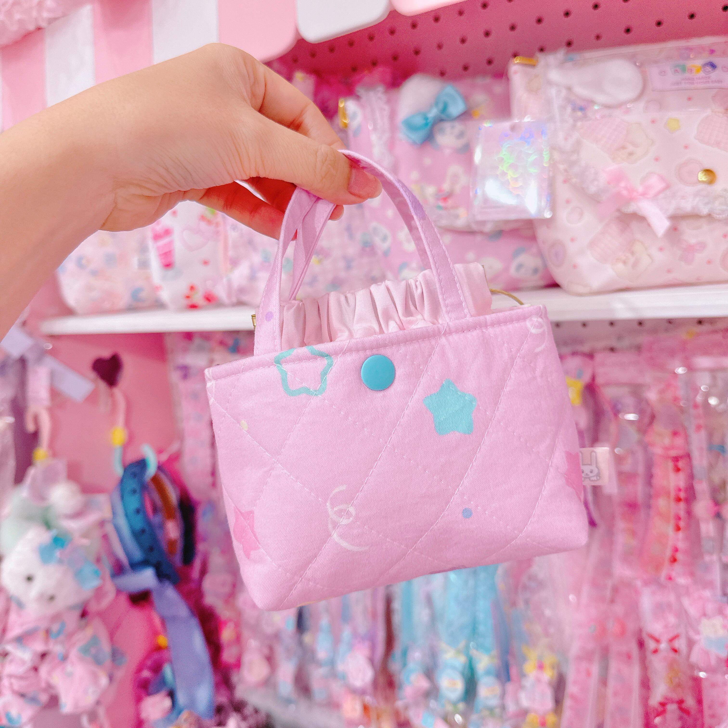 【N4】43-8トート型ばね口ポーチ