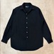 “Size L”Polo Ralph Lauren Silk × Cotton Shirt”Black”