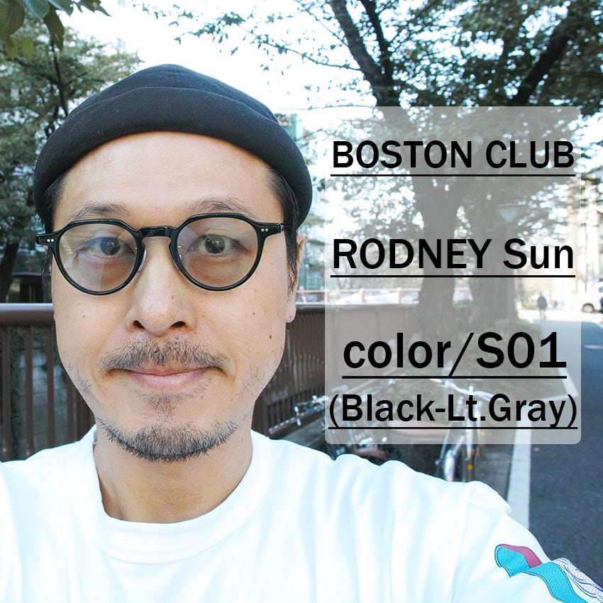 BOSTON CLUB / RODNEY Sun / S01 Black - Light Gray ブラック