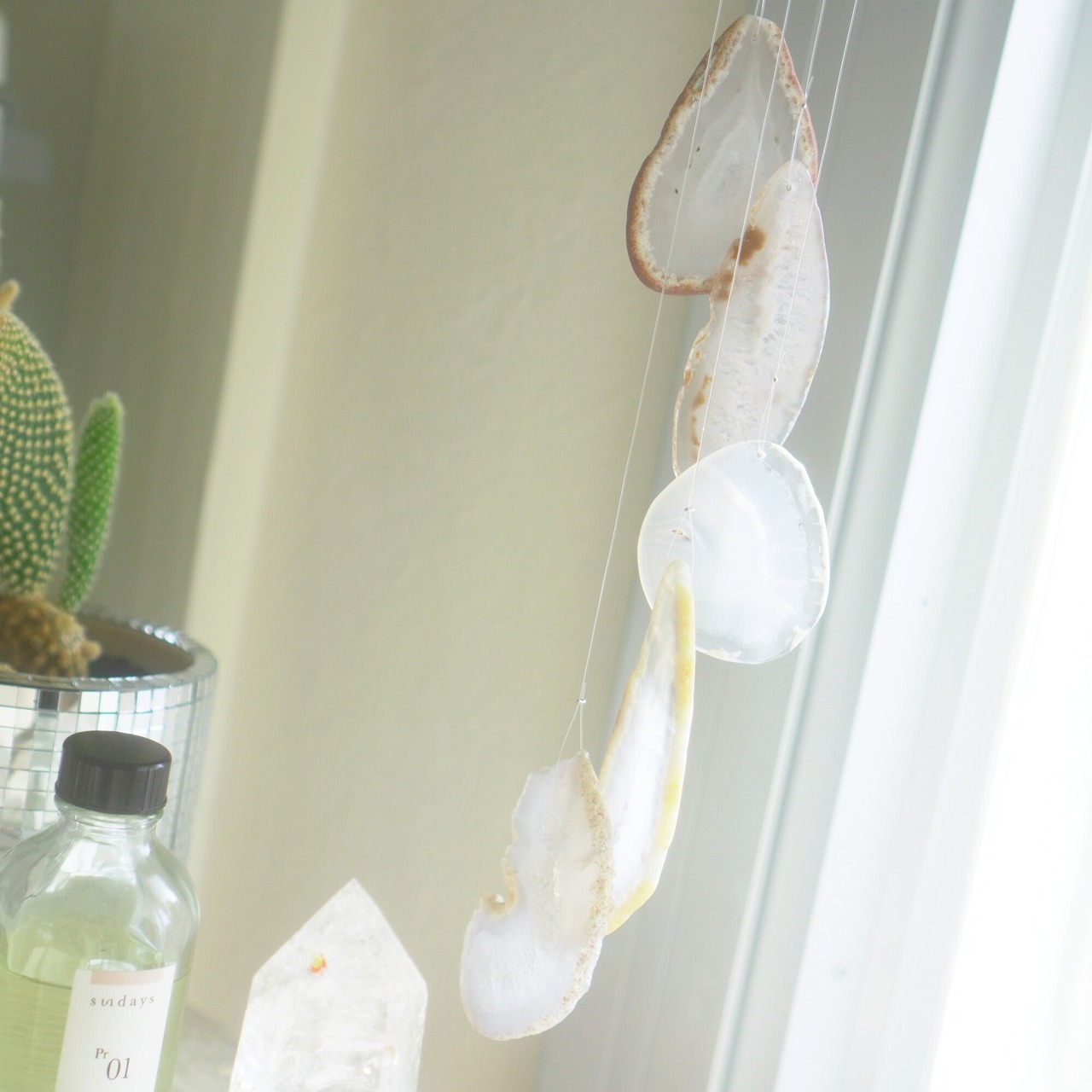 Crystal Snow 03 - アゲートヒーリングチャイム / Agate Healing Chime 1104