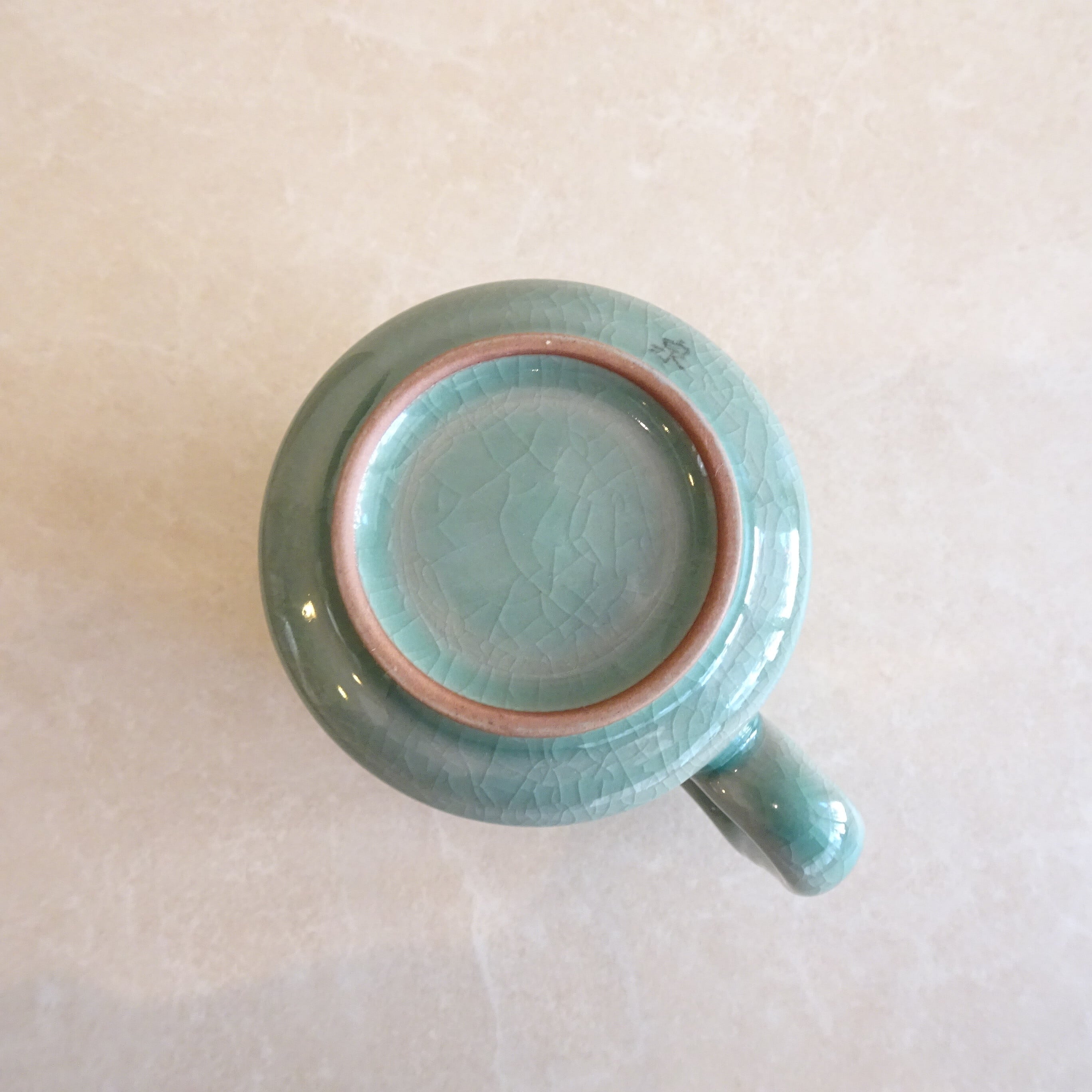 韓国青磁のマグカップ | 純喫茶家具の村田商會