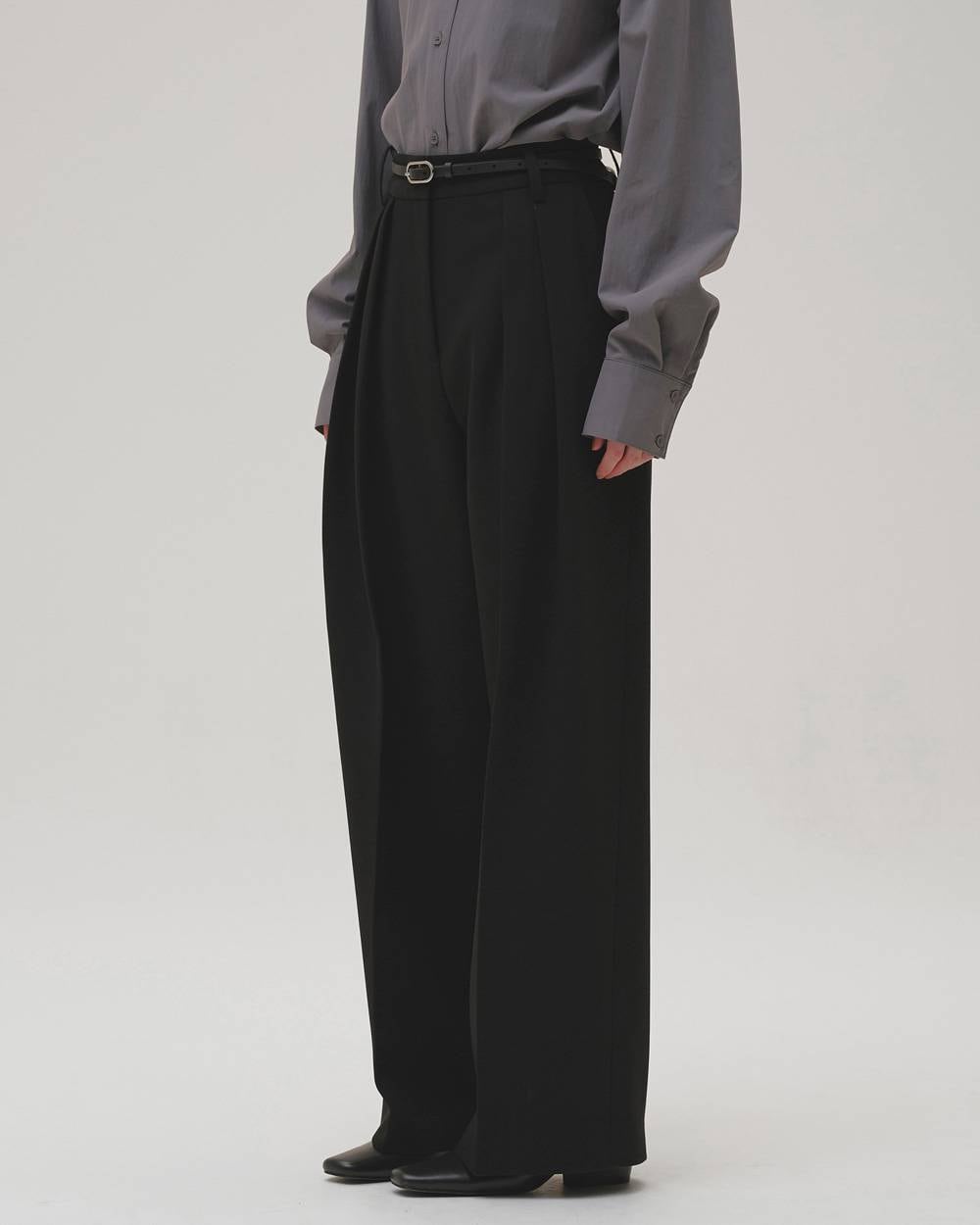 TODAYFUL Bonding Wide Trousers ボンディングワイドトラウザーズ