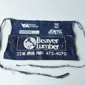 vintage work apron