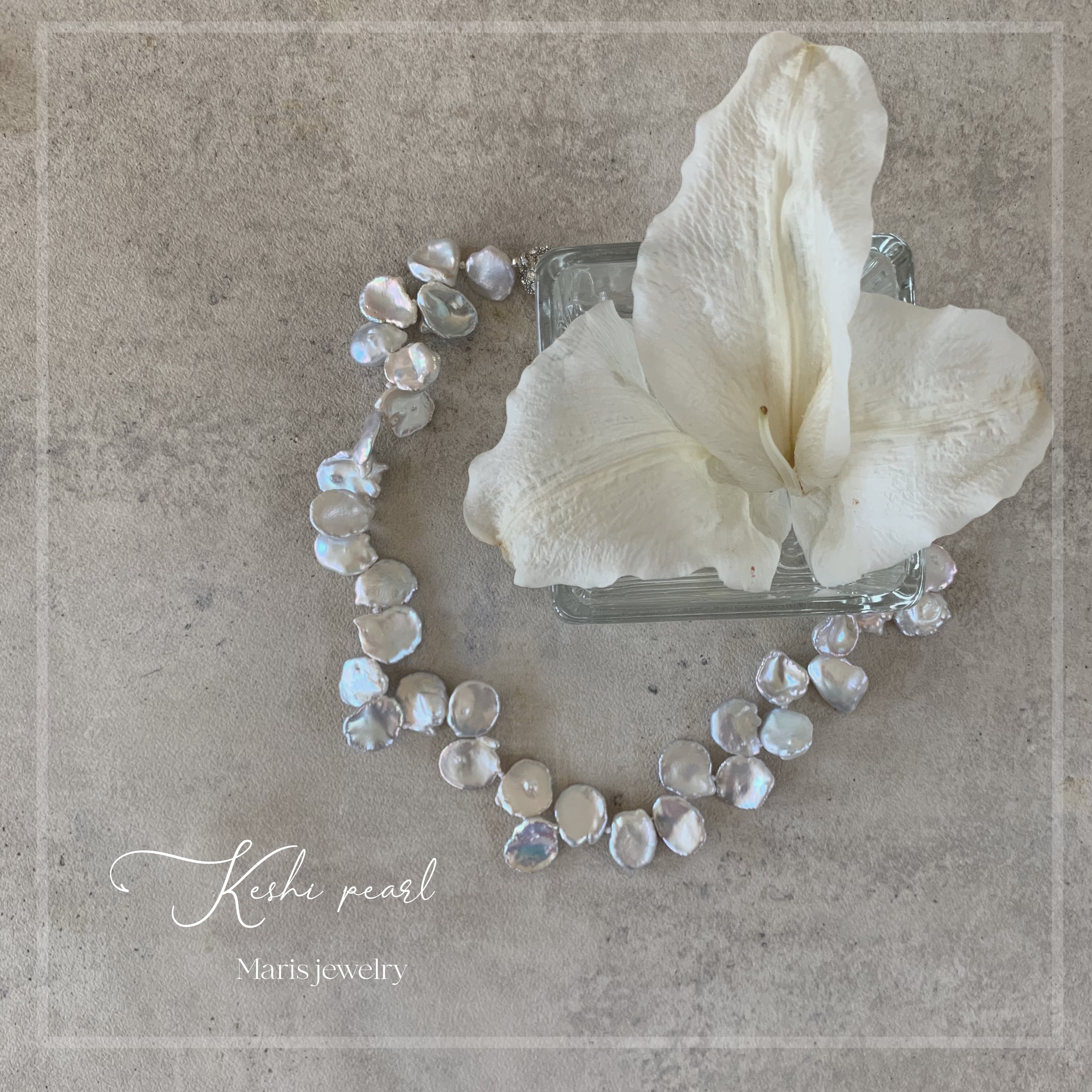 Maris ケシパールネックレス | Maris Online shop