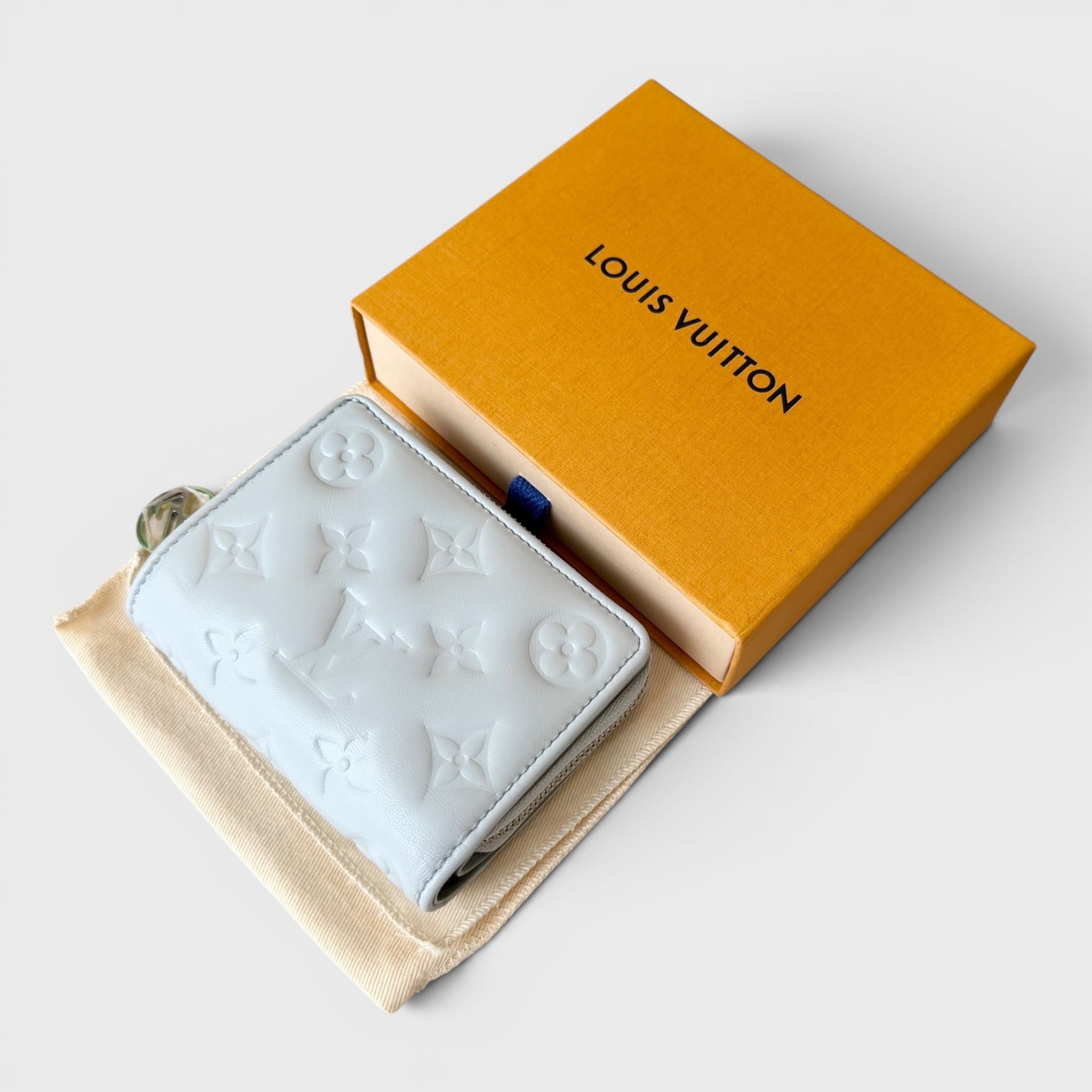 LOUIS VUITTON ポルトフォイユ ルー ウォッシュドブルー | BRAND