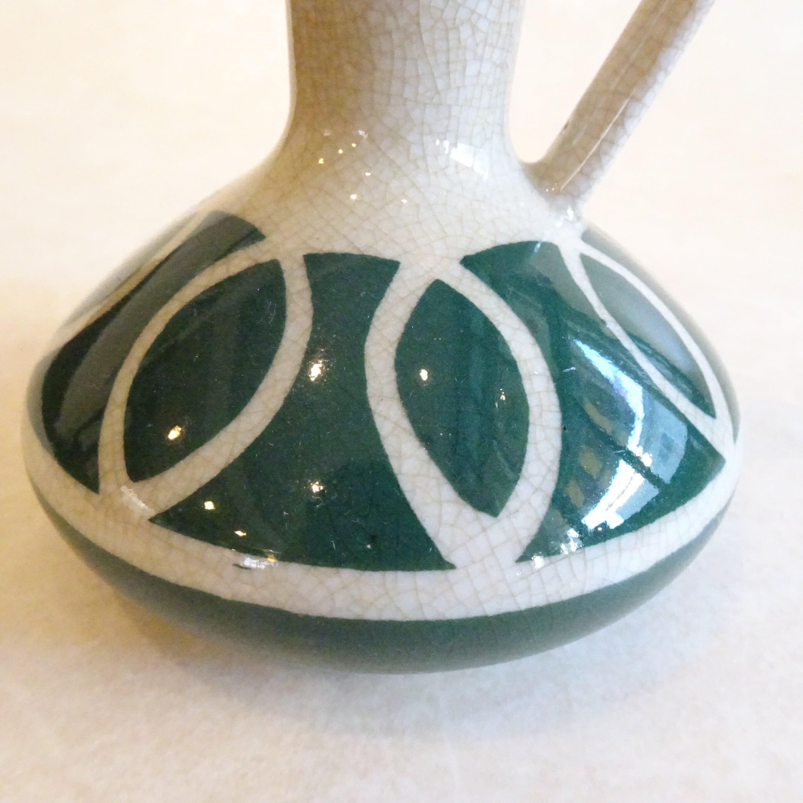 くるくるグリーンの水差し | 純喫茶家具の村田商會