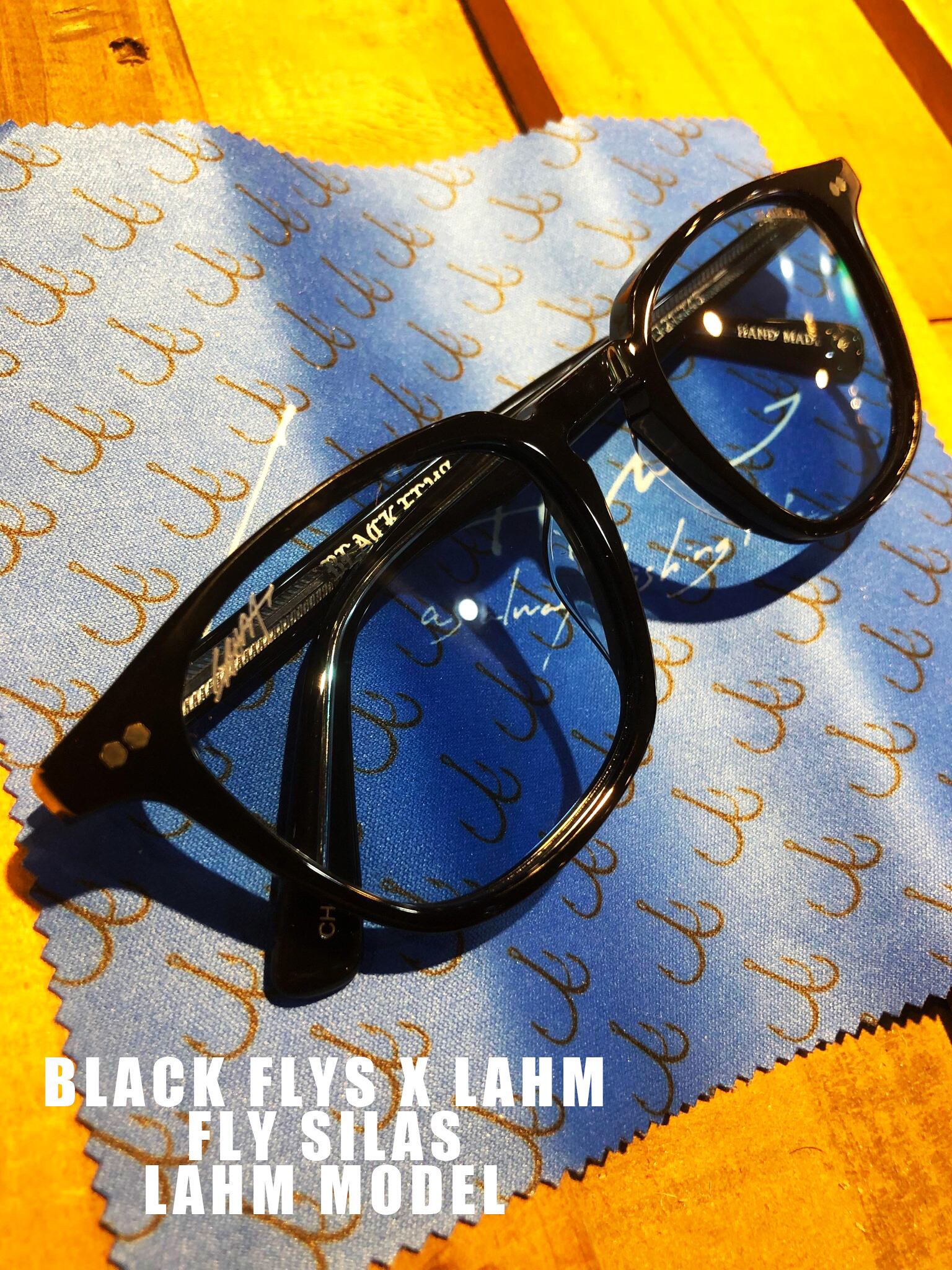 美品！BLACKFLYS　LAHM限定コラボ偏光サングラス