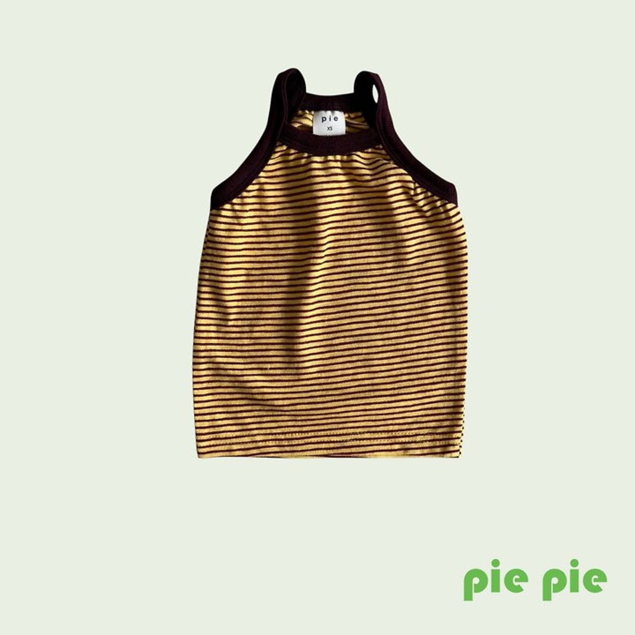 [pie] Honeybee Stripe Sleeveless / [파이] 꿀벌단가라나시