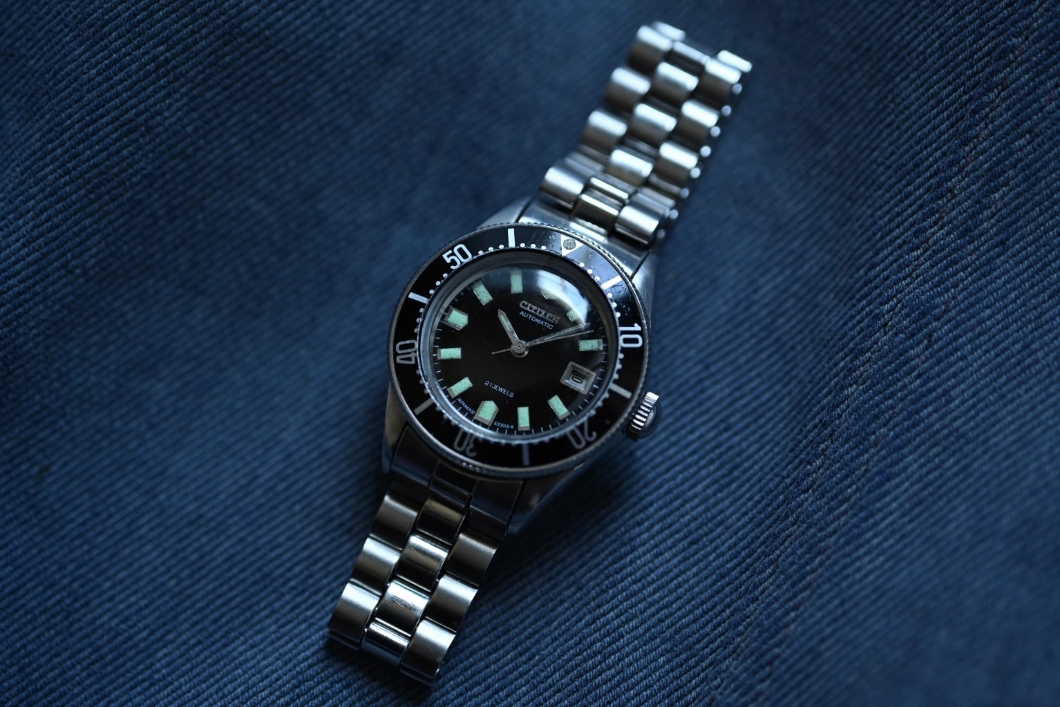 腕時計】1960年代製 Citizen レディースダイバー 自動巻き ボーイズ