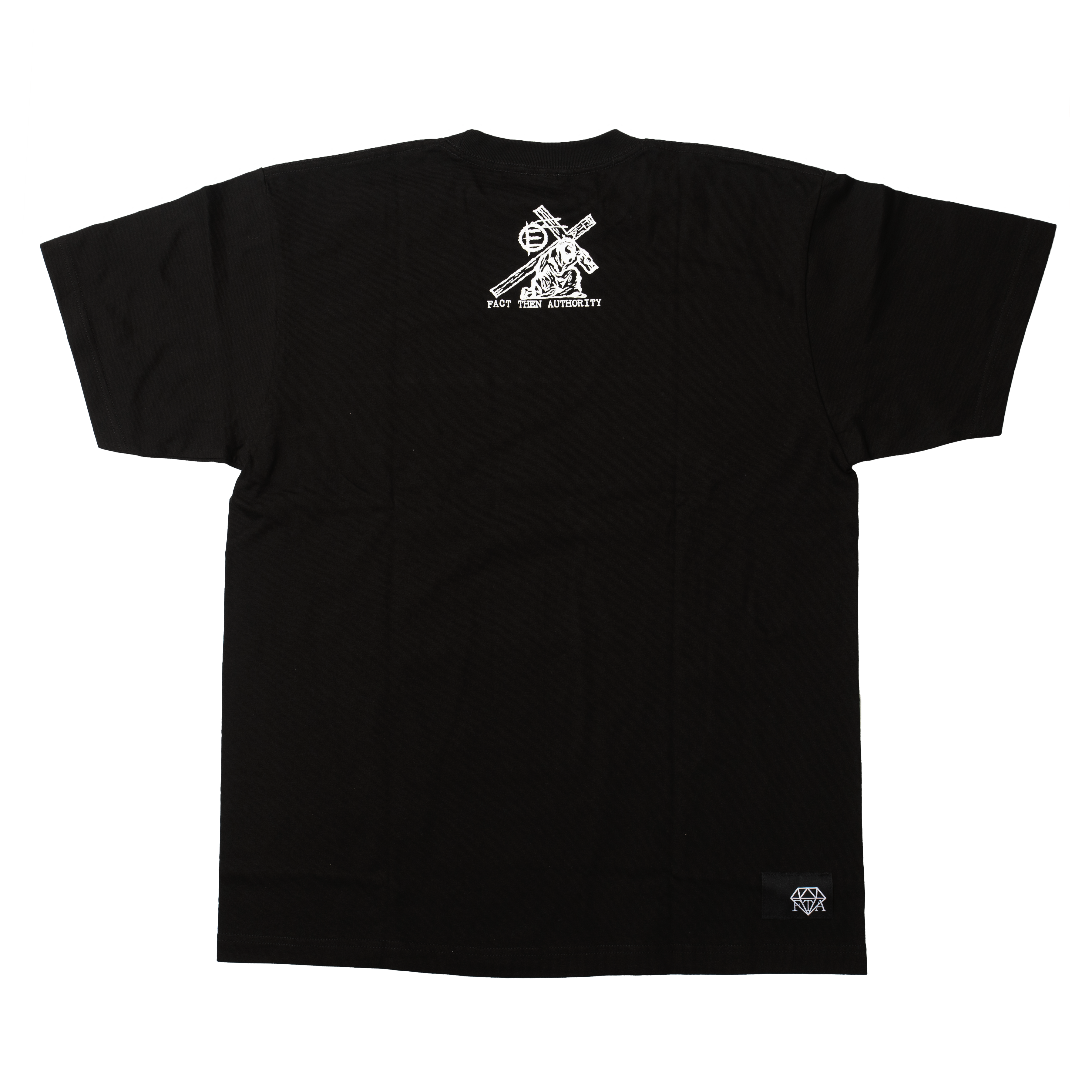 Diamondロゴ】Tシャツ/ブラック | FACT THEN AUTHORITY