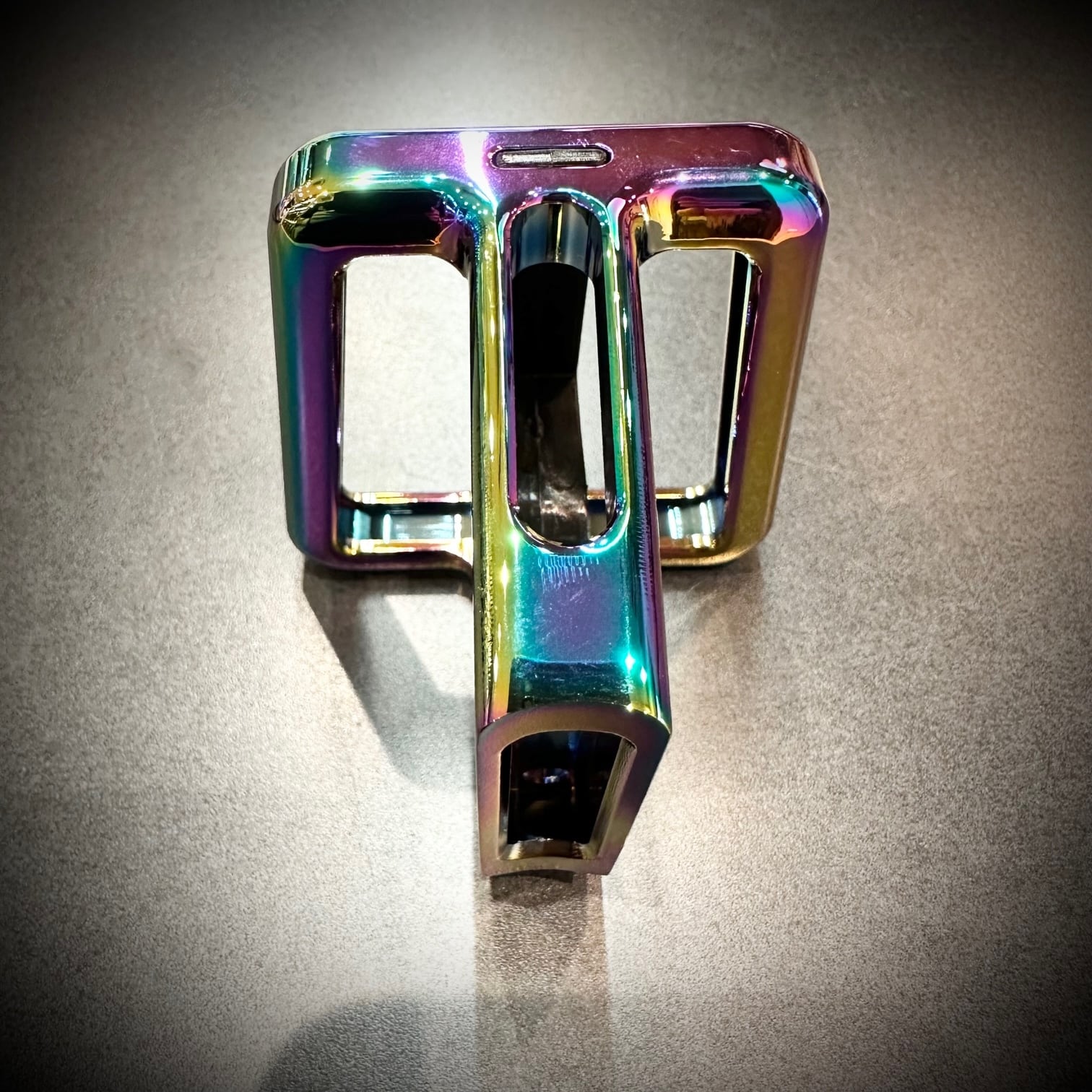 H&H One Piece Front Carrier Block 【CHROME/RAINBOW】 | LORO H&H One Piece Front Carrier Block 【CHROME/RAINBOW】 | LORO