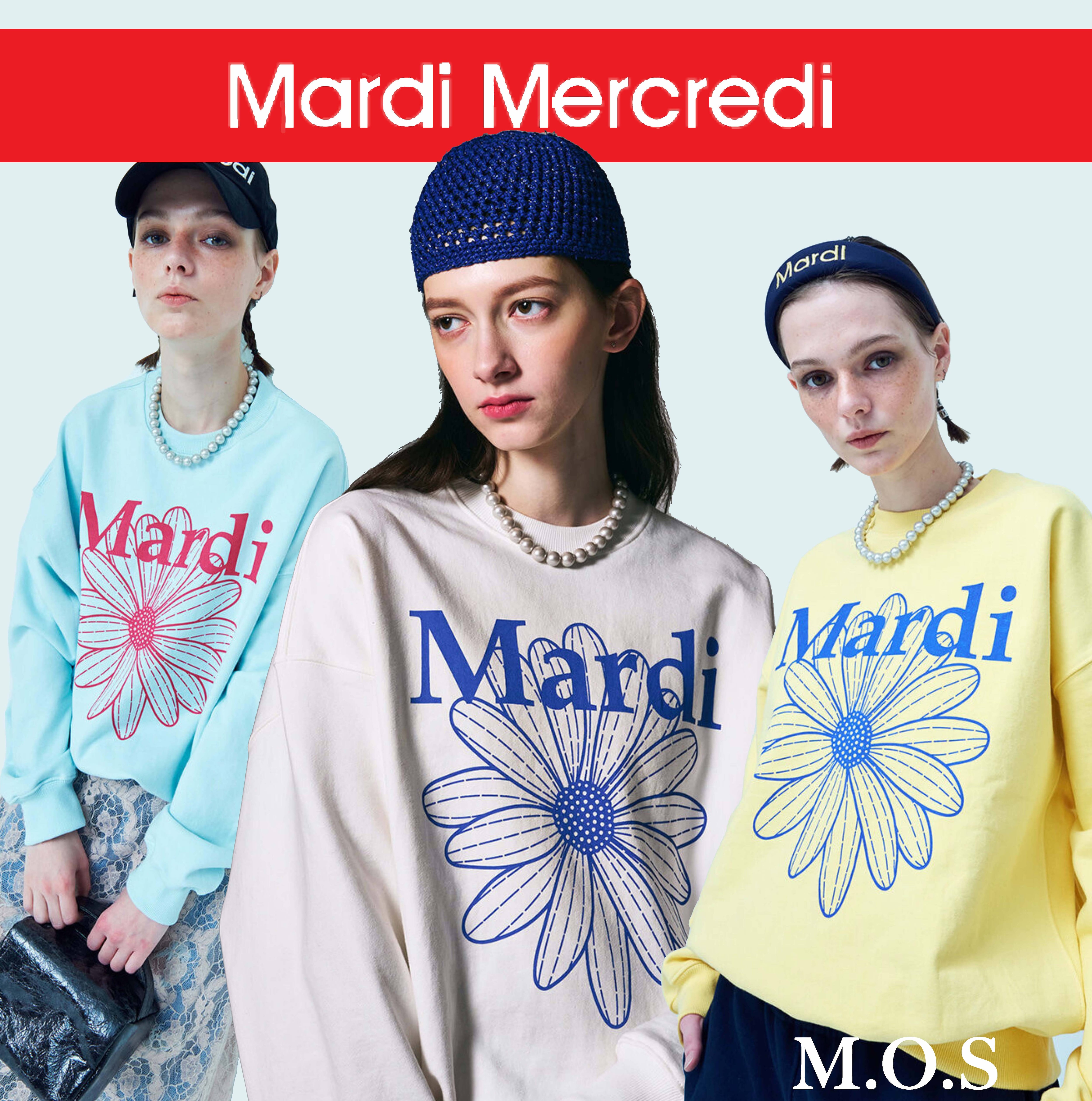 ♡Mardi Mercredi♡SWEATSHIRT FLOWERMARDI