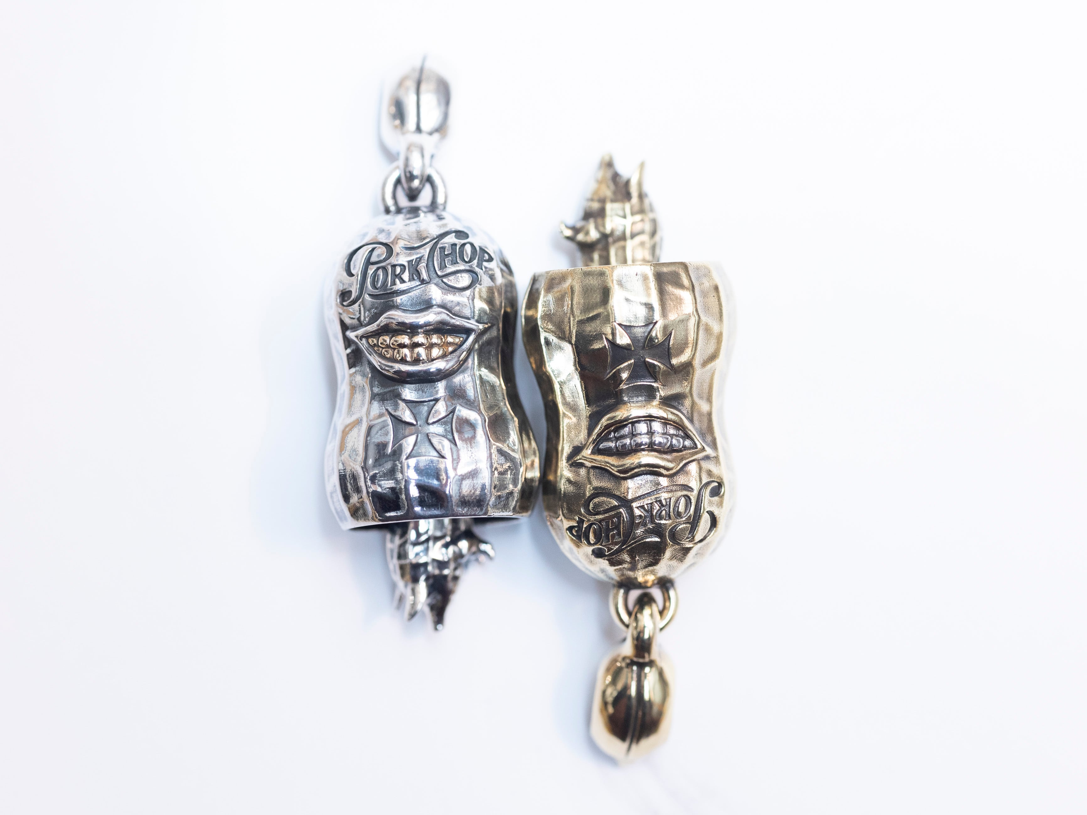P's Gardian Bell 2. brass x silver | Peanuts&Co