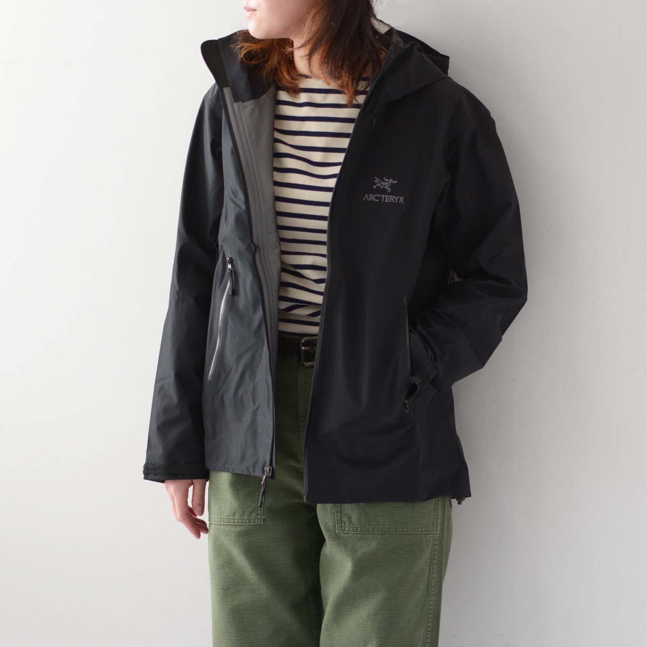 アークテリクス 怖く シーマ ジャケット ウィメンズ Black XS