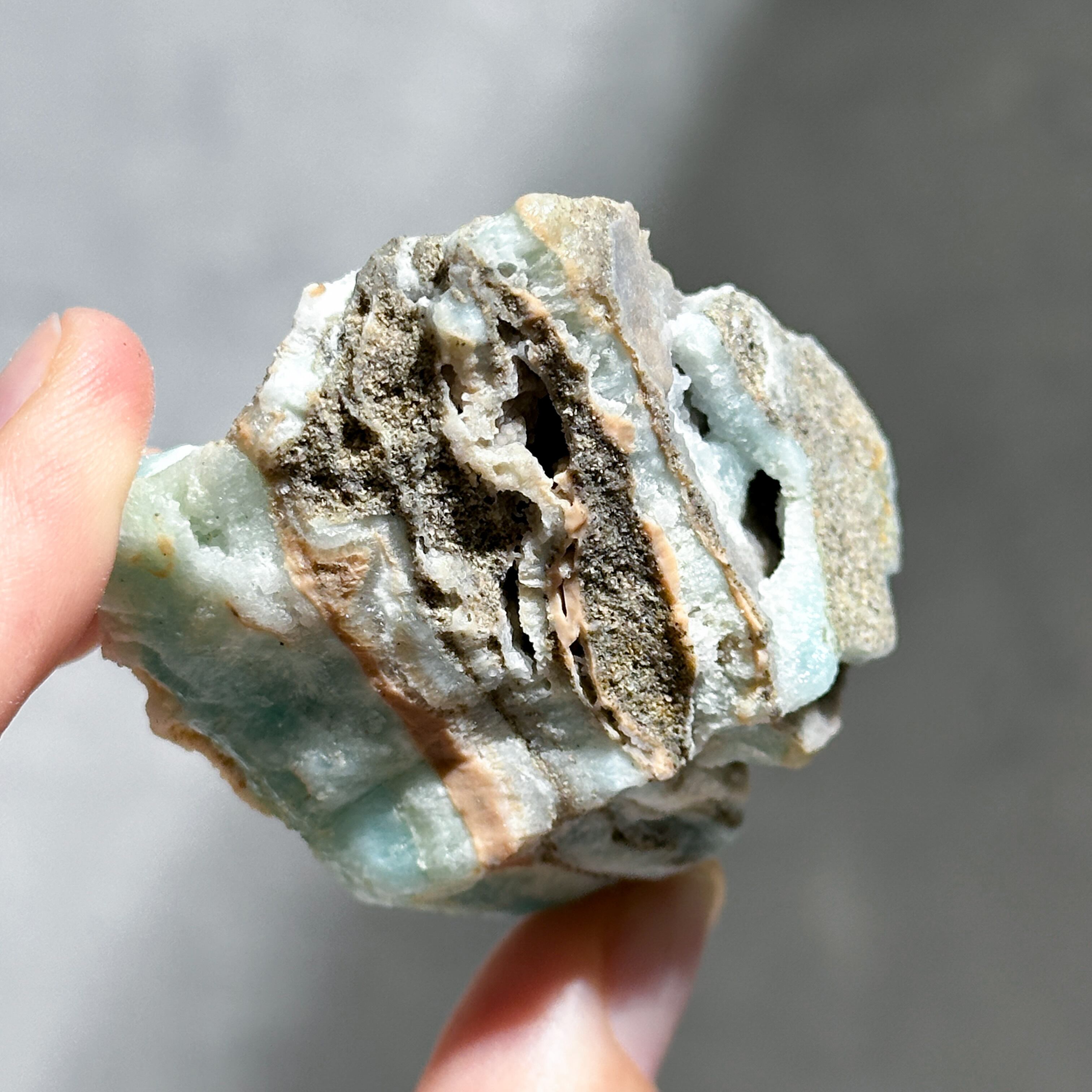 ブルーアラゴナイト 原石82◇ Blue Aragonite ◇天然石・鉱物