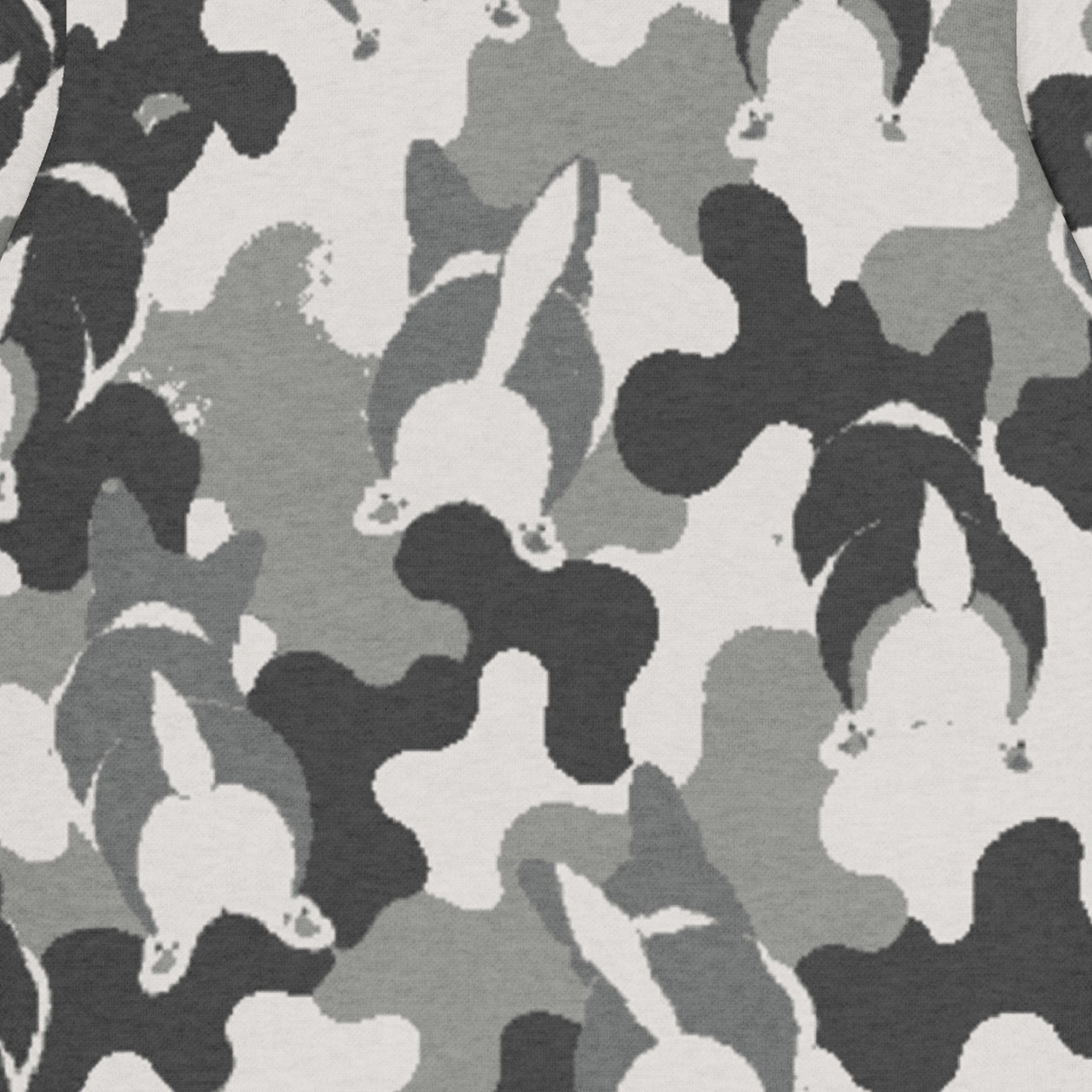 WIGGLE CAMO Knit Tee　[T0099]