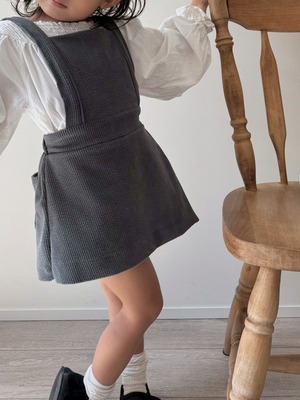 2139 corduroy culottes skirt / OHHO