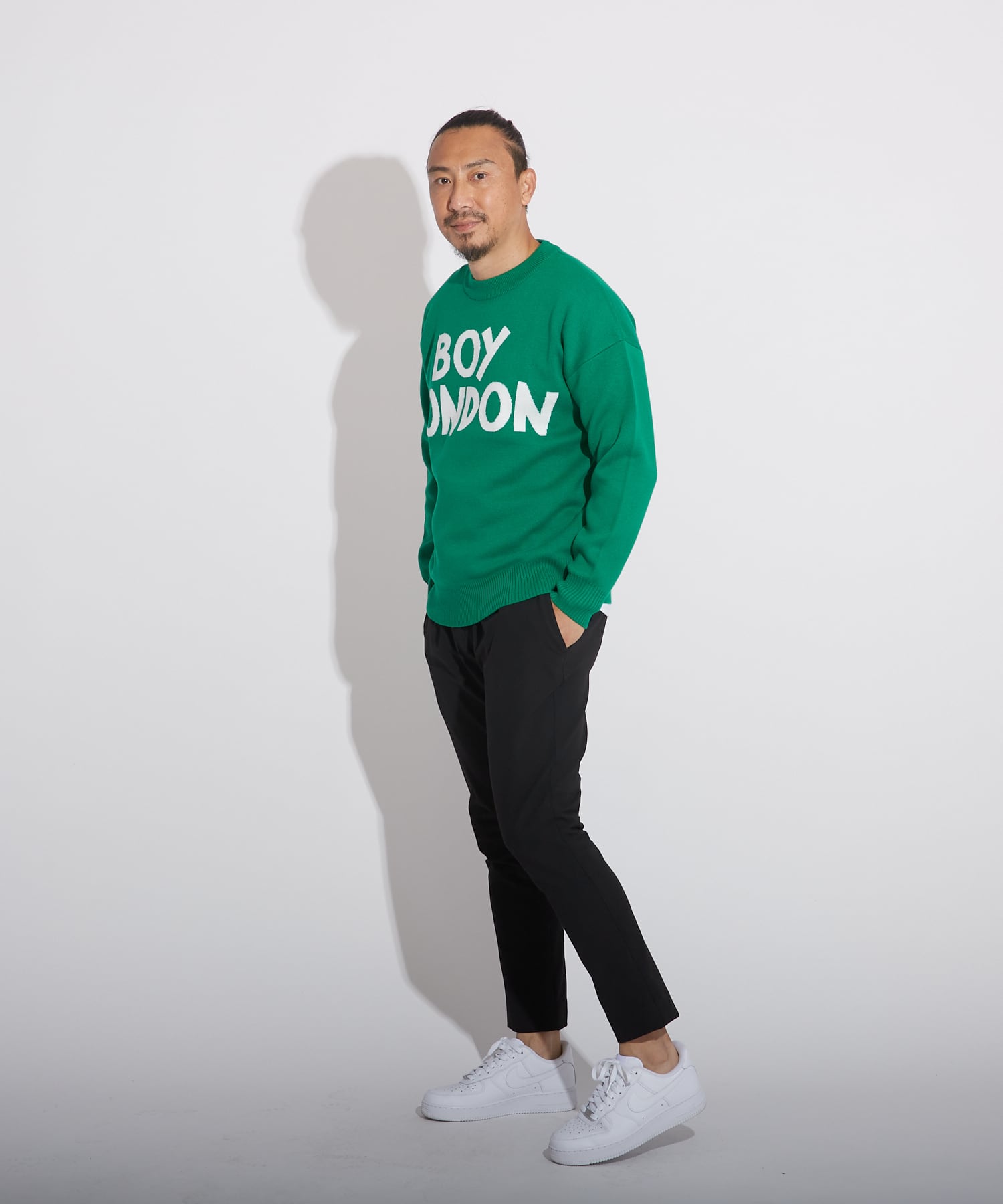 BOY LONDON【ボーイロンドン】即発送★ ESTABLISHED 76 PULLOVER BOY LONDON 【 LOGO KNIT PULLOVER GREEN 】 | ReP ON THE NET