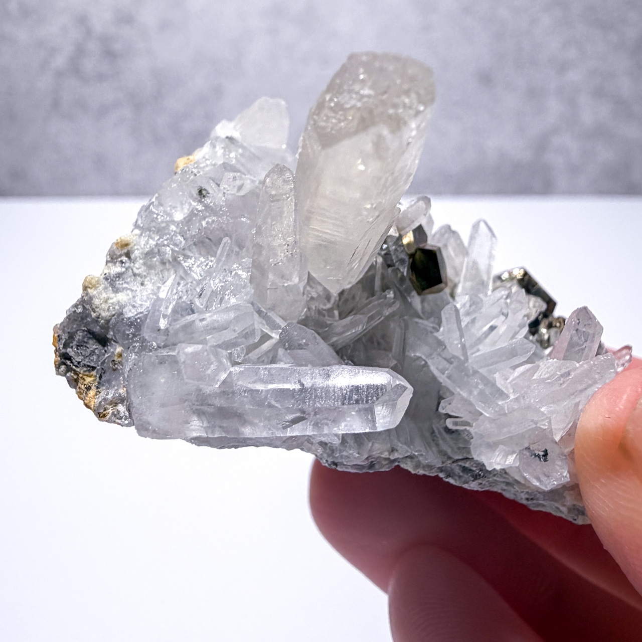 パイライト 水晶 クラスター * Pyrite * 天然石