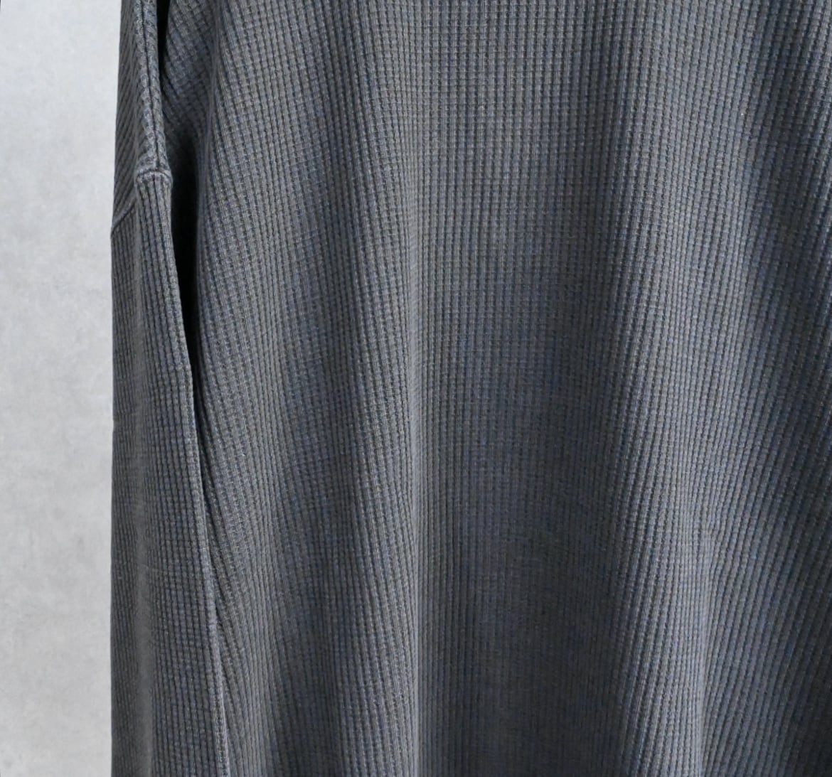 26SS》【SEABEES】WAFFLE CREW OVER THERMAL L/S TEE シービーズ