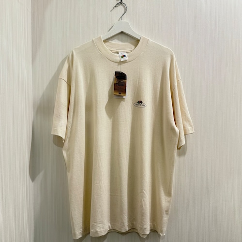 Dead Stock!! 1990s FRUIT OF THE LOOM "FRUIT OF THE LOOM Print" T-shirt【DST】