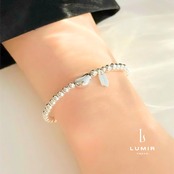 ミニマルボールチェーンブレスレット